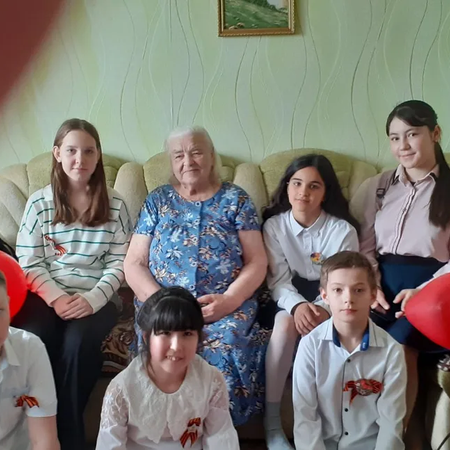 Поздравление ветеранов войны и тружеников тыла