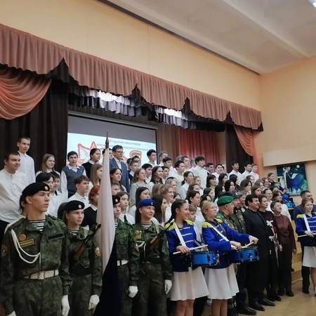 Открытие месячника военно-патриотического воспитания