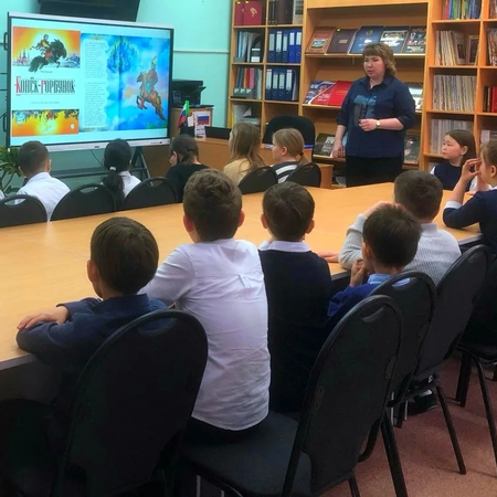 Библиотечные уроки в рамках Международного дня детской книги