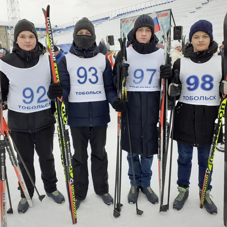 Участие в соревнованиях на Кубок Главы города по лыжным гонкам