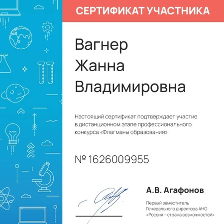 Участники дистанционного этапа "Флагманы образования"