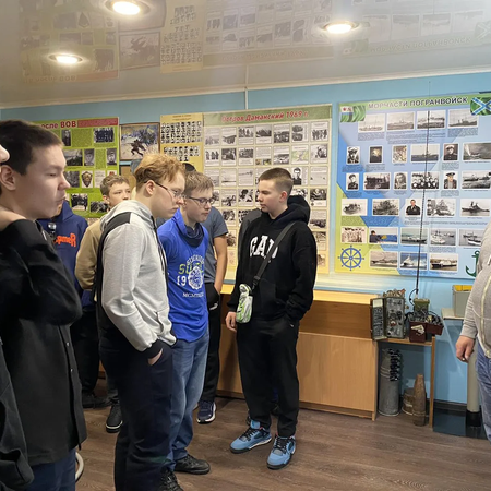 О посещении музея пограничных войск