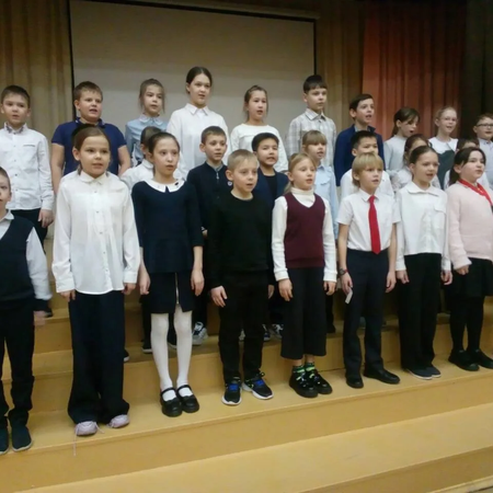 Репетиции к фестивалю "Поющий город"