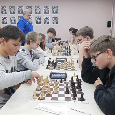 ПРизеры соревнований по шахматам