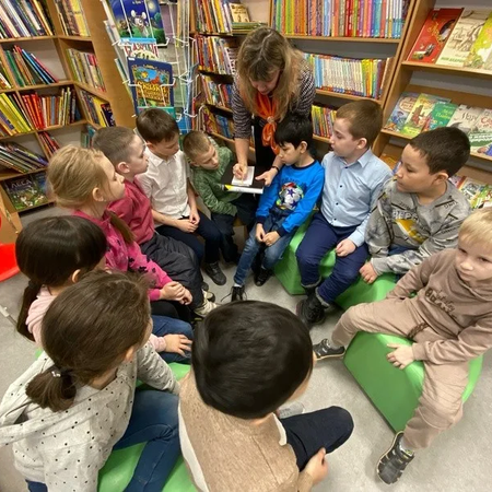 Мы в библиотеке и библиотека у нас