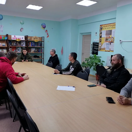 Заседание "Совета отцов"