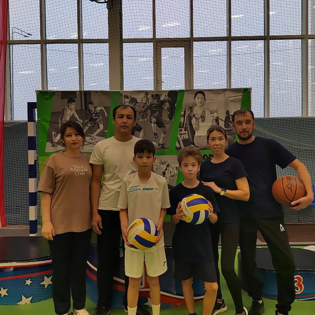 "Папа, мама, я - спортивная семья"