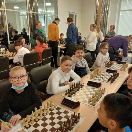 Об участии в соревновании по шахматам "Белая ладья"