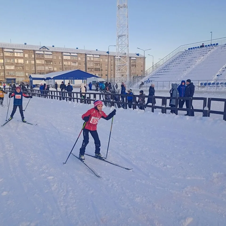 Старт Кубка Главы города Тобольска по лыжным гонкам