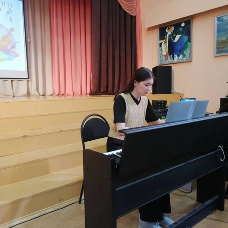 Открытие школьного конкурса-фестиваля "Успех"