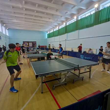 Участие во II этапе областных соревнований "Тюменская детская лига" по настольному теннису