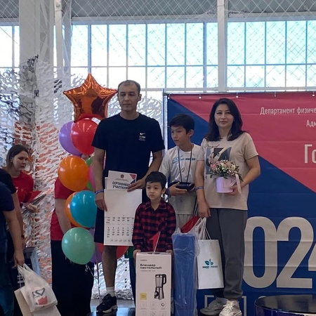 Достойные спортивные семьи в нашей школе