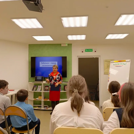 Посещение библиотеки в рамках общественных уроков