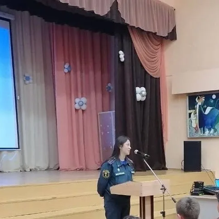 Профилактическая беседа по предотвращению пожаров