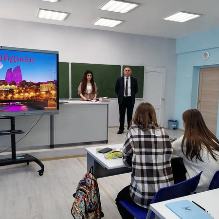 Встреча с представителем Азербайджанской диаспоры