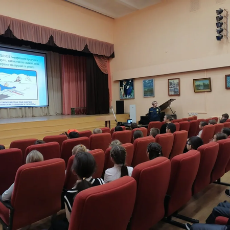 Профилактические  мероприятия  по правилам безопасности на льду