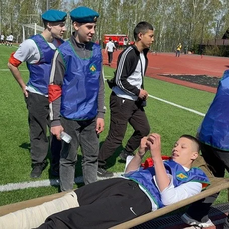 «Дружина юных пожарных» на областных соревнованиях