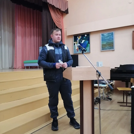 Встреча родителей с председателем федерации хоккея  в г.Тобольске