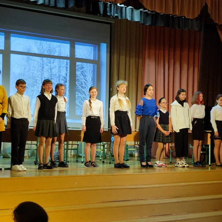 Поздравляем театральный коллектив учащихся