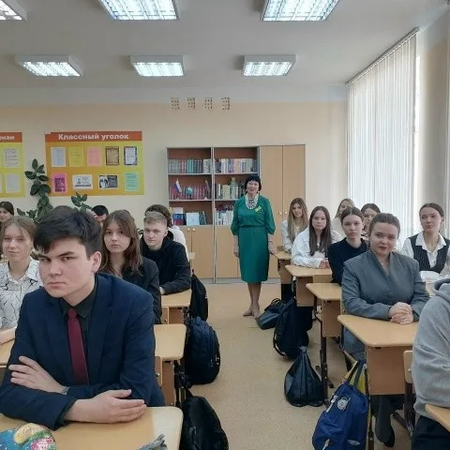 Урок мужества «900 блокадных дней» с Татьяной Викторовной Щукиной