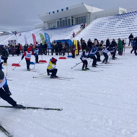 Наши лыжники на 1 и 2 этапах Кубка главы города по лыжным гонкам