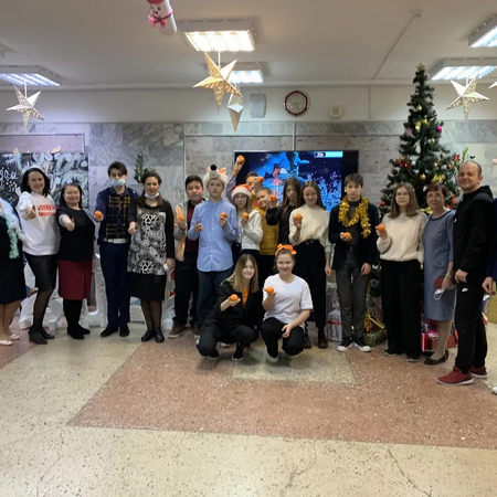 Флешмоб «Мандариновое предсказание»