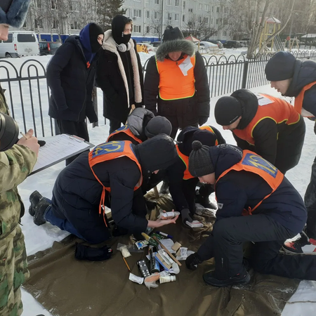 Участие в военно-спортивной игре «Зарница»