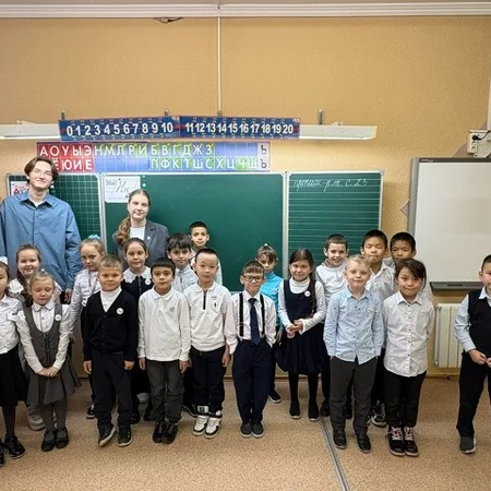 Посвящение первых классов в «Орлята России»