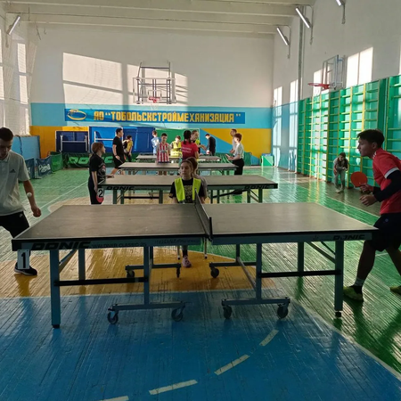 Соревнования по настольному теннису
