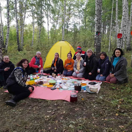 Об участии педагогов школы в туристском слета «Альтаир»​