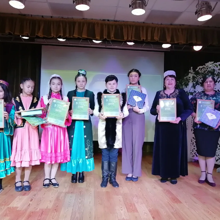 Наши ученики - призеры городского конкурса чтецов «И туган тел, и матур тел»