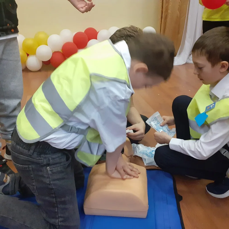 Тренировочное занятие по оказанию первой помощи