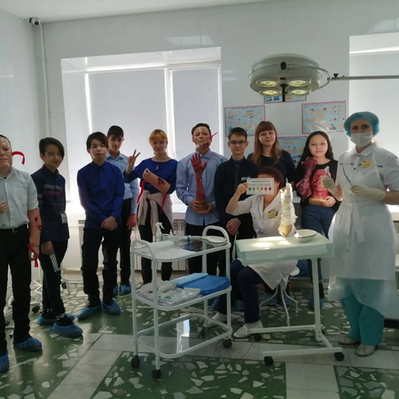 Посещение медколледжа