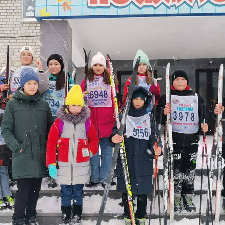 Соревнования по лыжным гонкам «Обгоняя ветер» среди 5-6 классов