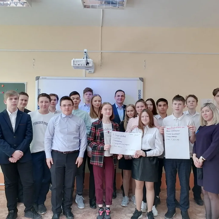 Киноурок с участием депутата городской Думы И.А.Нефидова