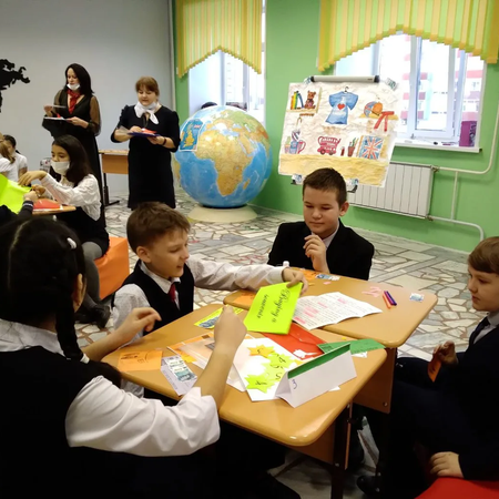 Об уроке в рамках школьного конкурса "Педагогический дуэт"