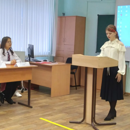 Инаугурация Президента школьной детской организации