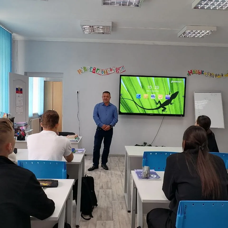 Классная встреча с участником СВО