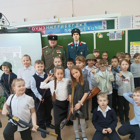 Урок Мужества "О доблести и мужестве казаков в годы Великой Отечественной войны"