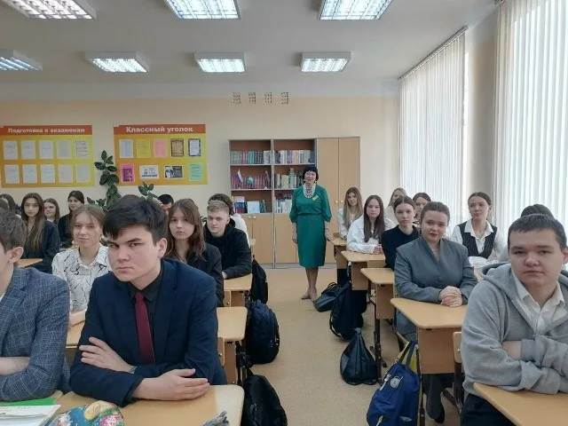 Урок мужества «900 блокадных дней» с Татьяной Викторовной Щукиной